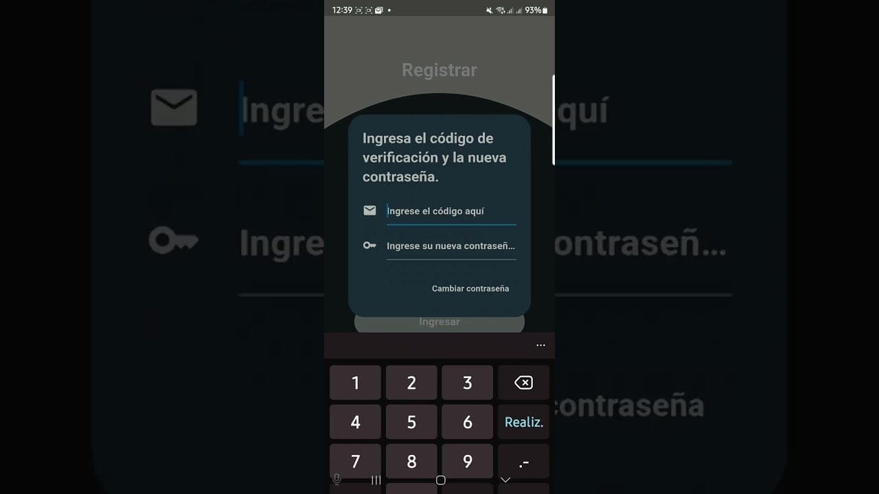 ¿Cómo cambio la contraseña?